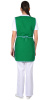 Фартук-сарафан "ВЕСНА"  зелёный с белым (ЧЗ)