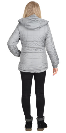 Куртка "ПРАГА-Люкс" женская,  светло-серая (ЧЗ)