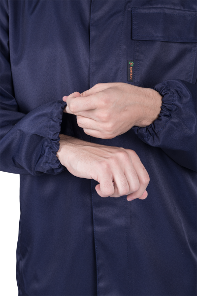 Костюм кислотостойкий летний, т.синий, Элегия С-154 ЮГ, пл. 240 г/м², (куртка, брюки) Кос 017 (ЧЗ)