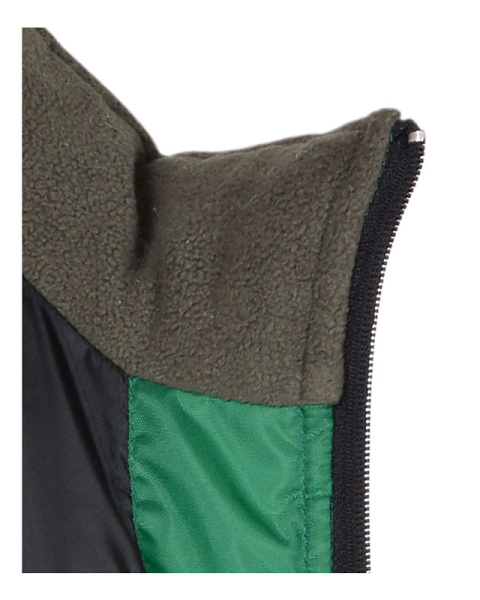 Жилет "Озеленитель" утеплённый зелёный с салатовым и СОП 50 мм. (ЧЗ)