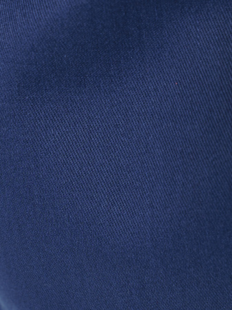 Куртка мужская зимняя Кур703 ткань Твил, цвет темно-синий с васильковым