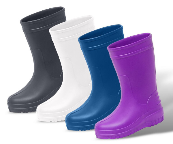 Сапоги женские из ЭВА (осень/зима -20С) С-06, высота 30 см серые