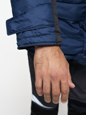 Куртка "ЕВРОПА" дл.,синяя с чёрным (ЧЗ)