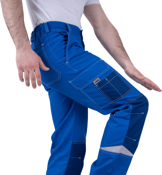 Брюки ТУРБО SAFETY летние василек-синий