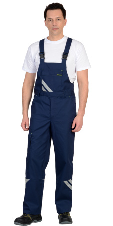 Полукомбинезон "ФОТОН" мужской, темно-синий (ЧЗ)