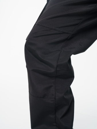 Брюки рабочие мужские №106 черные, ткань Рип-стоп