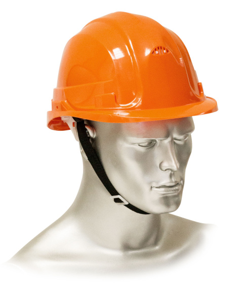 Каска защитная "Щит" оранжевая СВОНА