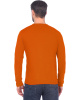 Футболка длинные рукава оранжевая 160г/м2