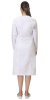 Халат "СИРИУС-ГЛОРИЯ" женский белый (ЧЗ)